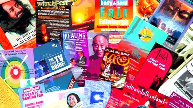 Spiritual articles and brochures.
